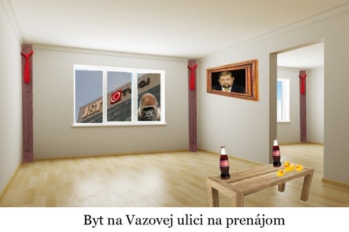byt na Vazovej na prenájom
